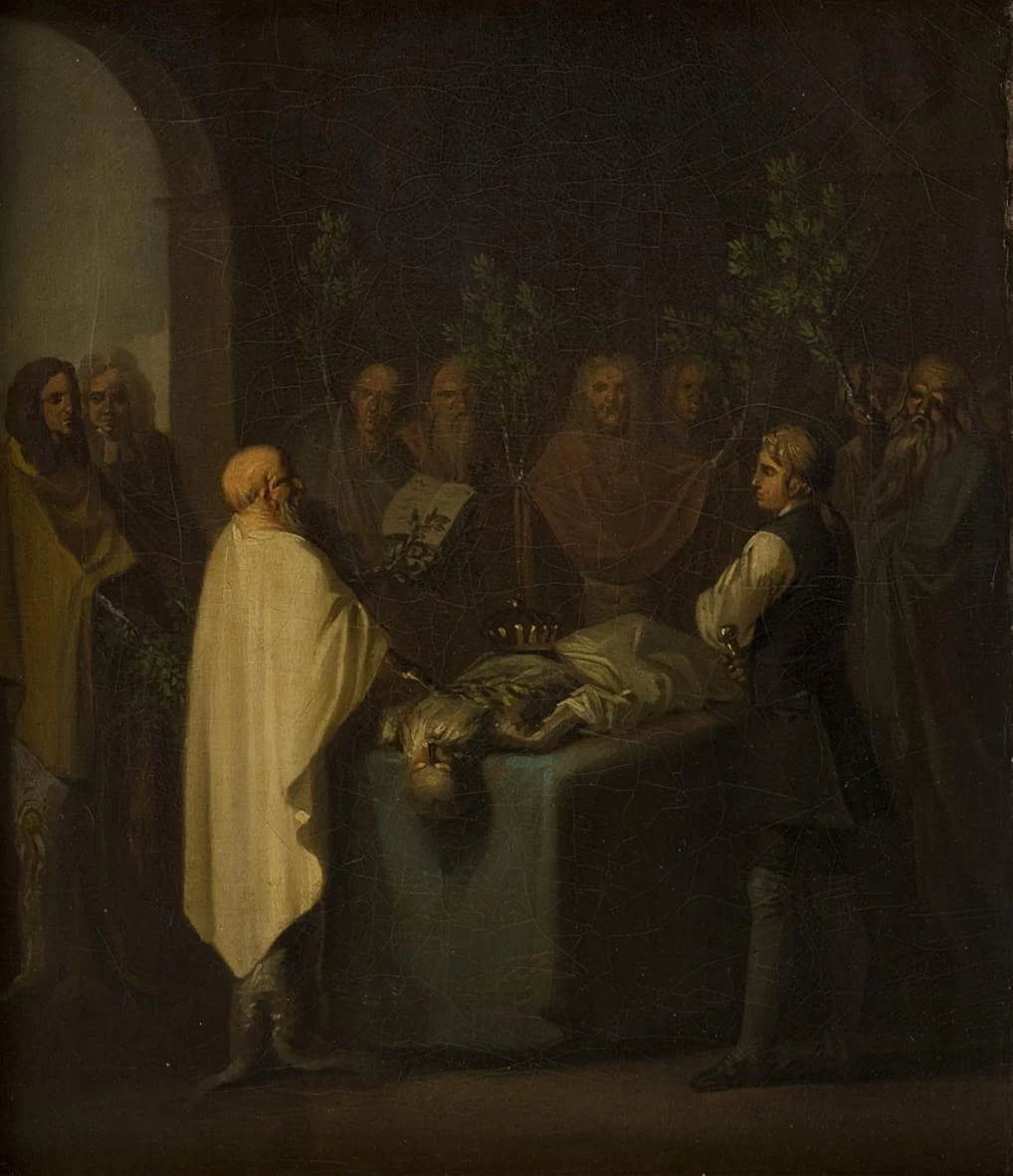 Niels Klim assiste alla condanna del defunto principe Potuan - Statens Museum for Kunst